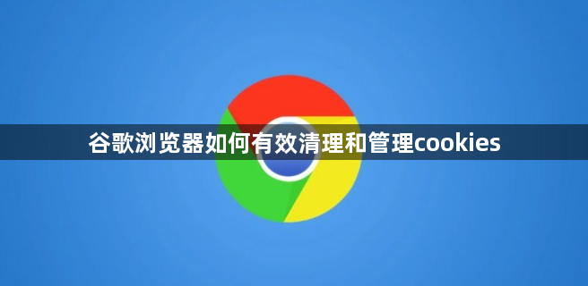 谷歌浏览器如何有效清理和管理cookies1