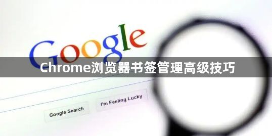 Chrome浏览器书签管理高级技巧1
