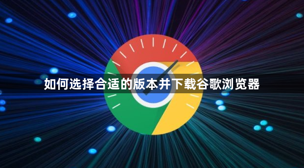 如何选择合适的版本并下载谷歌浏览器1