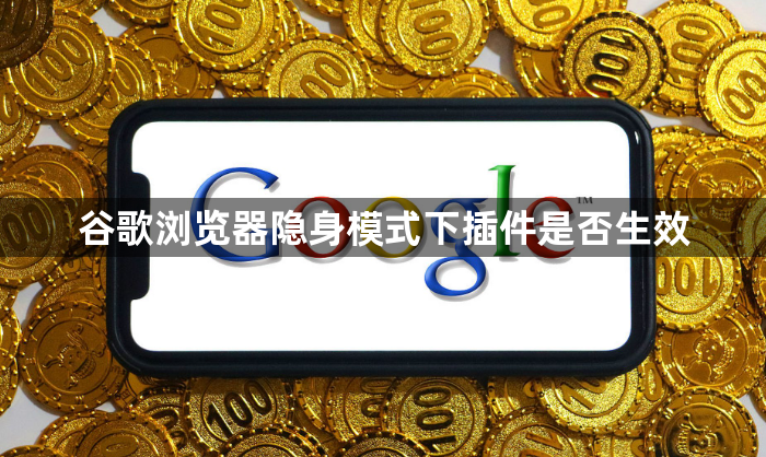 谷歌浏览器隐身模式下插件是否生效1