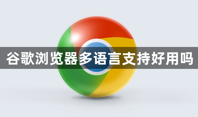 谷歌浏览器多语言支持好用吗1