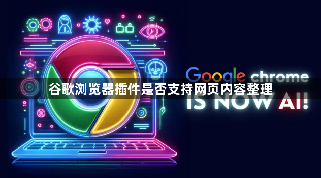 谷歌浏览器插件是否支持网页内容整理1