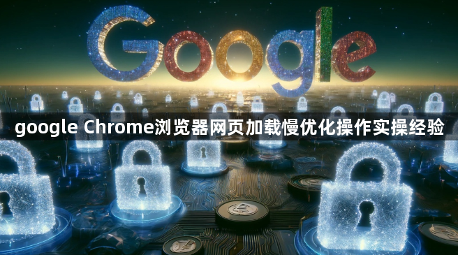 google Chrome浏览器网页加载慢优化操作实操经验1