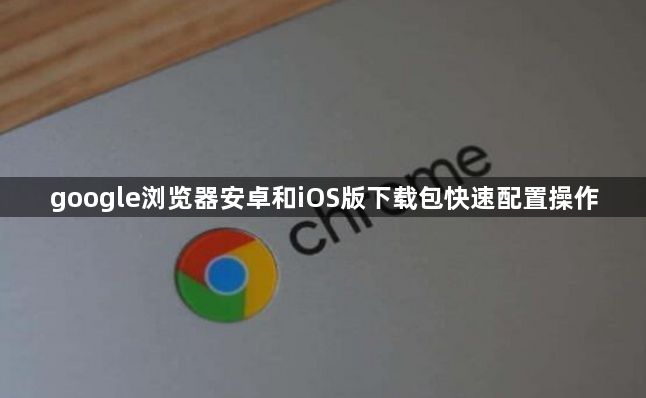 google浏览器安卓和iOS版下载包快速配置操作1
