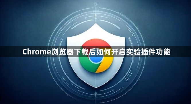 Chrome浏览器下载后如何开启实验插件功能1
