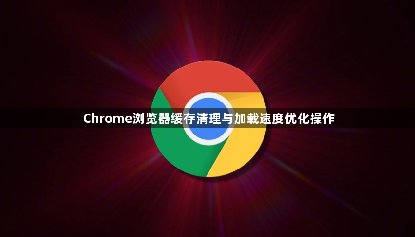 Chrome浏览器缓存清理与加载速度优化操作1