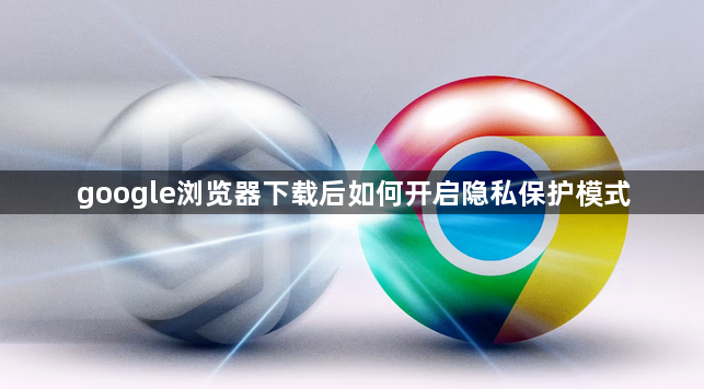 google浏览器下载后如何开启隐私保护模式1