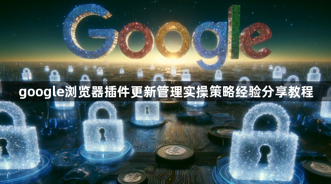 google浏览器插件更新管理实操策略经验分享教程1