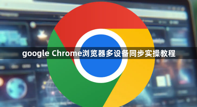 google Chrome浏览器多设备同步实操教程1