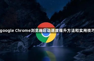 google Chrome浏览器启动速度提升方法和实用技巧1