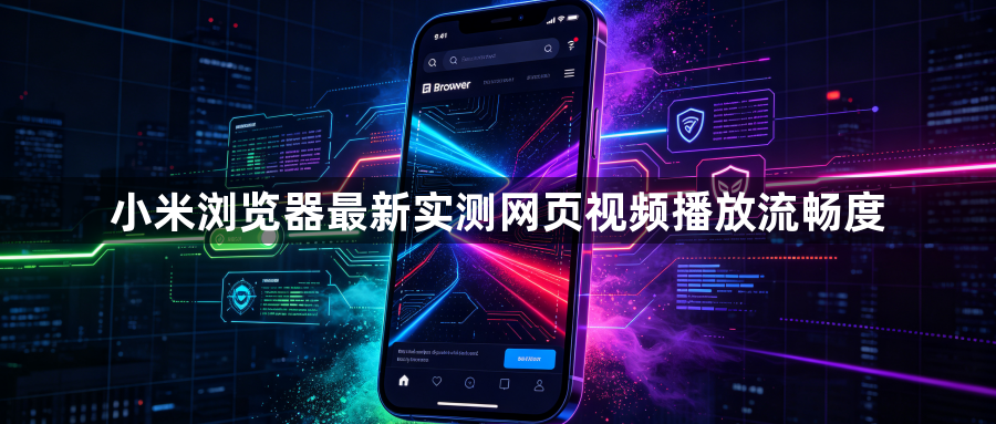 小米浏览器最新实测网页视频播放流畅度1