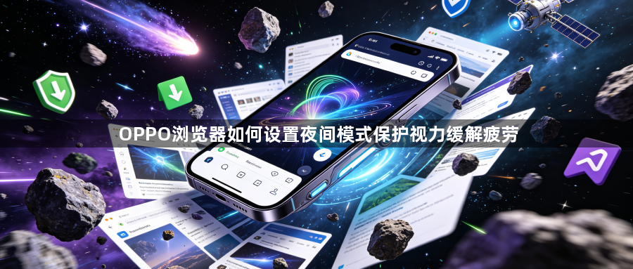 OPPO浏览器如何设置夜间模式保护视力缓解疲劳1
