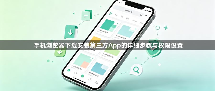 手机浏览器下载安装第三方App的详细步骤与权限设置1