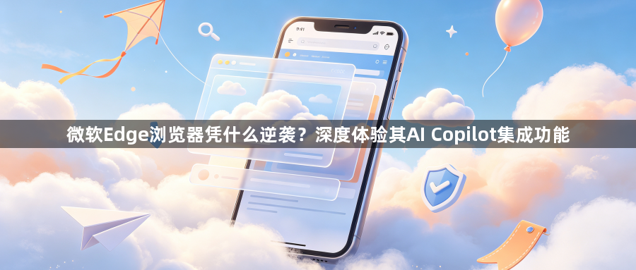 微软Edge浏览器凭什么逆袭?深度体验其AI Copilot集成功能1