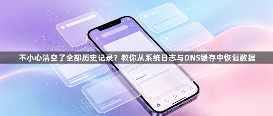 不小心清空了全部历史记录？教你从系统日志与DNS缓存中恢复数据1
