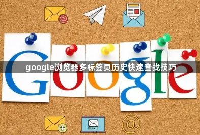 google浏览器多标签页历史快速查找技巧1