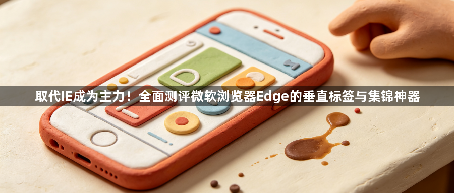 取代IE成为主力！全面测评微软浏览器Edge的垂直标签与集锦神器1