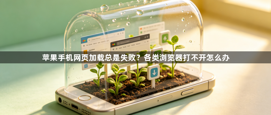 苹果手机网页加载总是失败？各类浏览器打不开怎么办1