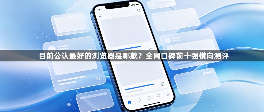 目前公认最好的浏览器是哪款?全网口碑前十强横向测评1