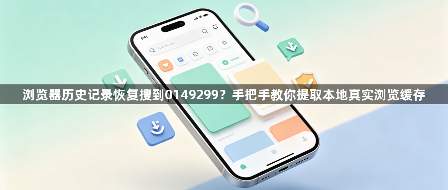 浏览器历史记录恢复搜到0149299?手把手教你提取本地真实浏览缓存1
