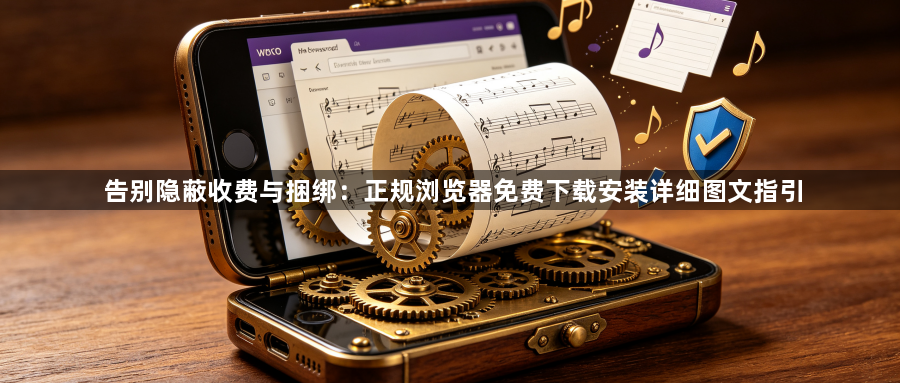 告别隐蔽收费与捆绑:正规浏览器免费下载安装详细图文指引1