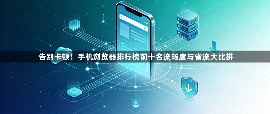 告别卡顿！手机浏览器排行榜前十名流畅度与省流大比拼1