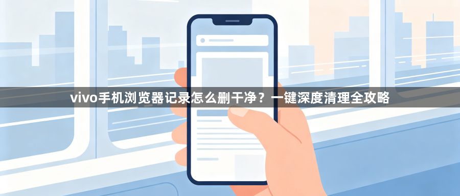 vivo手机浏览器记录怎么删干净？一键深度清理全攻略1